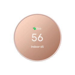 Google Nest 4th Generation Programmable Smart Wi-Fi Thermostat GA02082-US - Sand