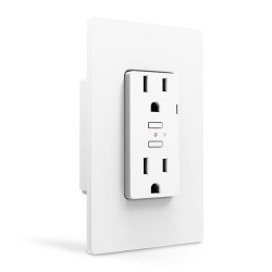 iDevices Smart WiFi Wall Outlet, No Hub Required