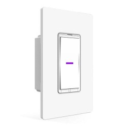 iDevices Smart WiFi Wall Light Switch, No Hub Required